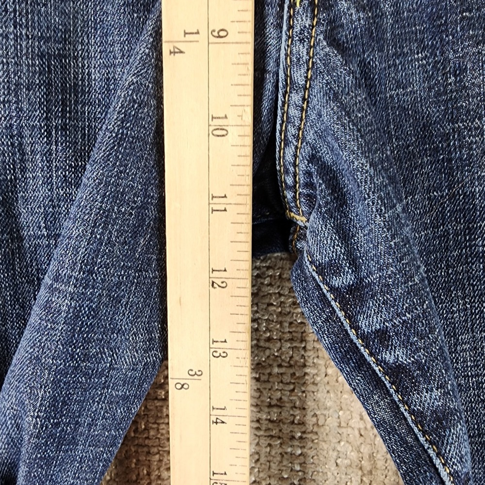 Lucky Brand 361 Vintage Straight Blue Jeans Mens 34 Blue Denim Classic 36x32 - Picture 5 of 13